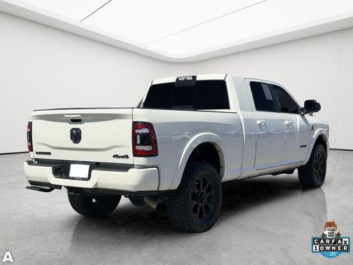 Pearl White 2021 RAM 2500 Laramie Mega Cab 4x4 6'4' Box