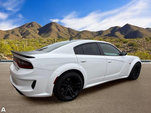 White Knuckle Clearcoat 2023 Dodge Charger R/T Scat Pack