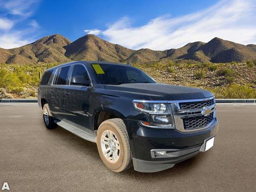 Black 2015 Chevrolet Suburban 1500 LT