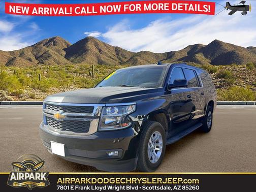Black 2015 Chevrolet Suburban 1500 LT