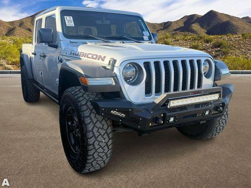Silver Zynith Clearcoat 2022 Jeep Gladiator Rubicon