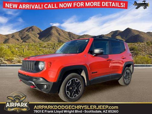 Omaha Orange 2017 Jeep Renegade Trailhawk