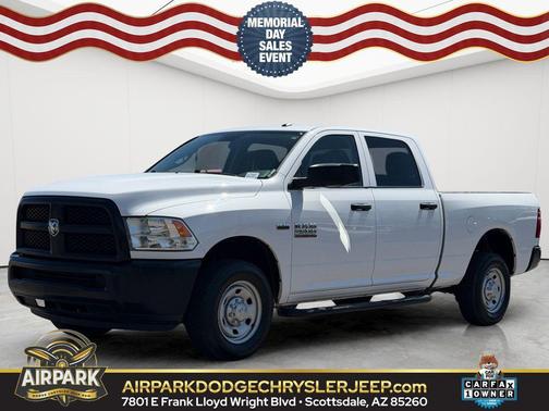 Bright White Clearcoat 2017 RAM 2500 Tradesman Crew Cab 4x2 6'4' Box