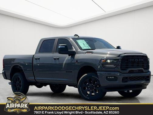 Ceramic Gray Clearcoat 2026 RAM 2500 Big Horn Crew Cab 4x4 6'4' Box