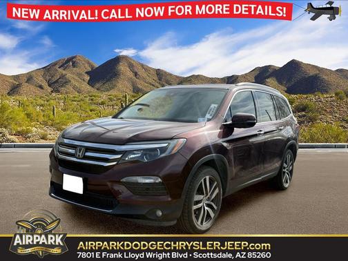 Dark Cherry Pearl 2016 Honda Pilot Touring
