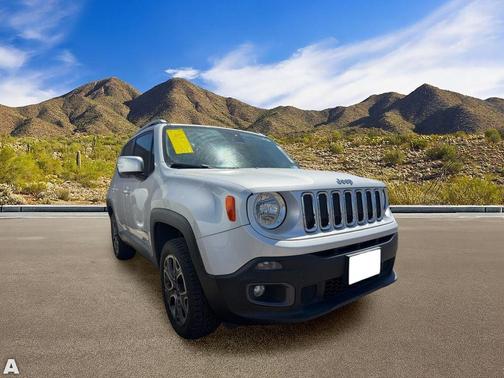 Glacier Metallic 2016 Jeep Renegade Limited