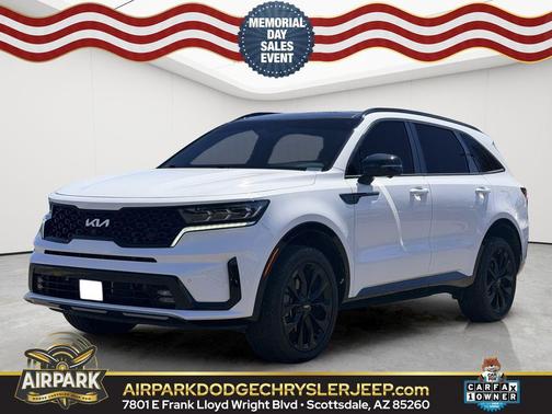 Glacial White Pearl 2023 Kia Sorento SX