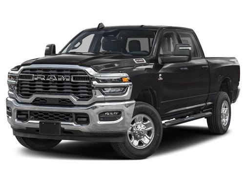 Diamond Black Crystal Pearlcoat 2026 RAM 2500 Big Horn Crew Cab 4x4 6'4' Box