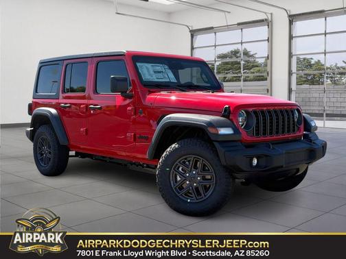 Firecracker Red Clearcoat 2026 Jeep Wrangler Sport S
