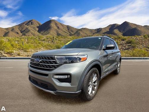 Silver Spruce Metallic 2020 Ford Explorer XLT