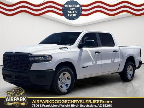 Bright White Clearcoat 2025 RAM 1500 Tradesman
