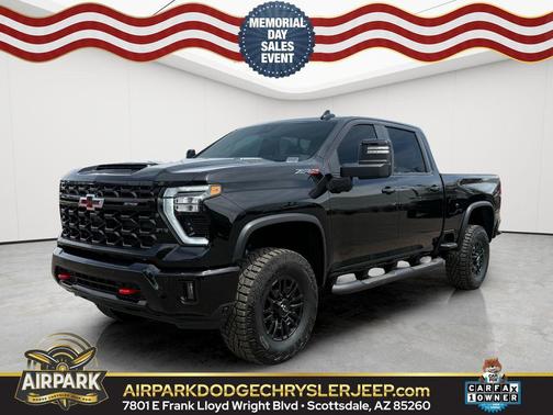 Black 2026 Chevrolet Silverado 2500 Crew Cab, Standard Bed, XR2, 4WD