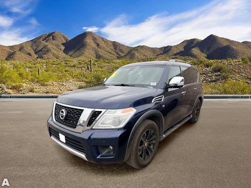 Hermosa Blue 2017 Nissan Armada Platinum