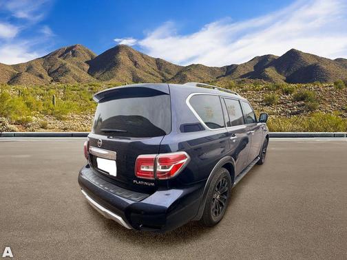 Hermosa Blue 2017 Nissan Armada Platinum