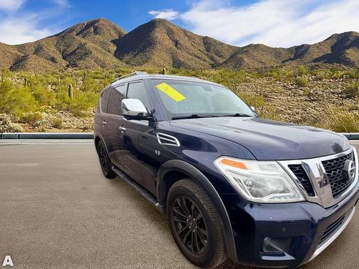 Hermosa Blue 2017 Nissan Armada Platinum