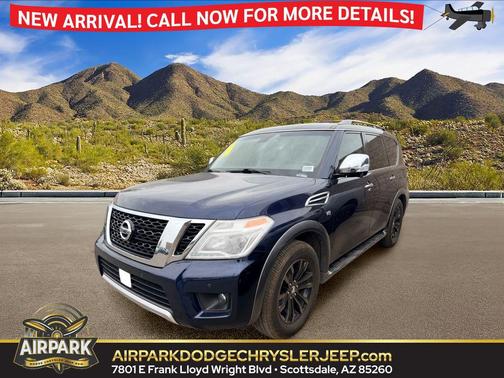 Hermosa Blue 2017 Nissan Armada Platinum