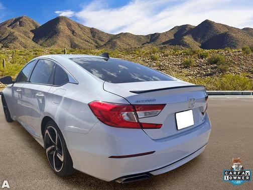 White 2021 Honda Accord Sport 2.0T