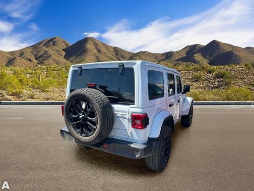 Bright White Clearcoat 2024 Jeep Wrangler 4xe Sahara