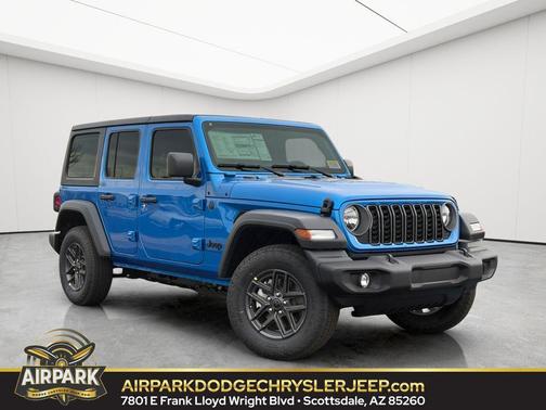 Hydro Blue Pearlcoat 2026 Jeep Wrangler Sport