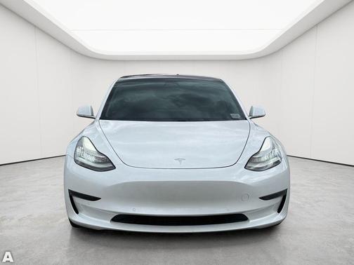 Pearl White Multi-Coat 2019 Tesla Model 3 Standard Range
