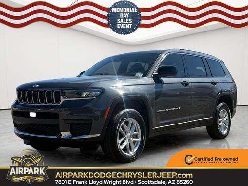 Baltic Gray Metallic Clearcoat 2025 Jeep Grand Cherokee L Laredo