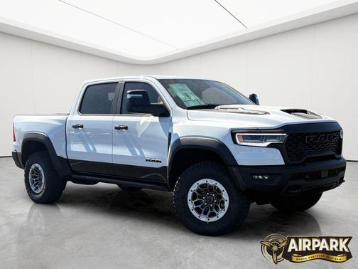 Bright White Clearcoat 2026 RAM 1500 RHO Crew Cab 4x4 5'7' Box