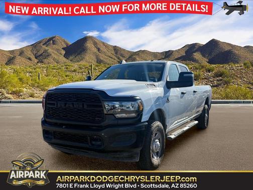 Bright White Clearcoat 2024 RAM 2500 Tradesman Crew Cab 4x4 8' Box
