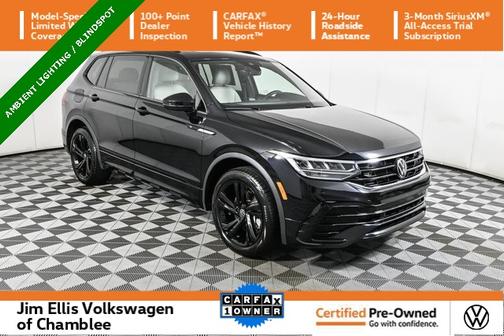 2024 Volkswagen Tiguan 2.0T SE R-Line Black