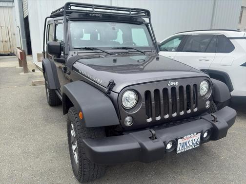 Granite Crystal Metallic Clearcoat 2017 Jeep Wrangler Rubicon
