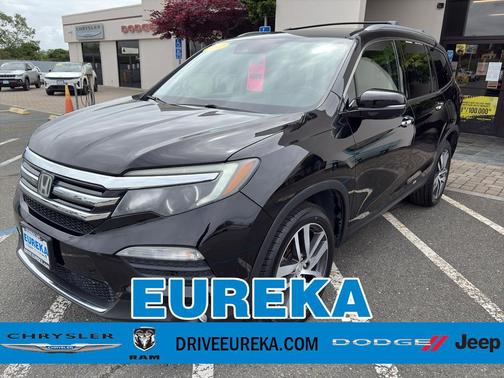 Crystal Black Pearl 2017 Honda Pilot Elite