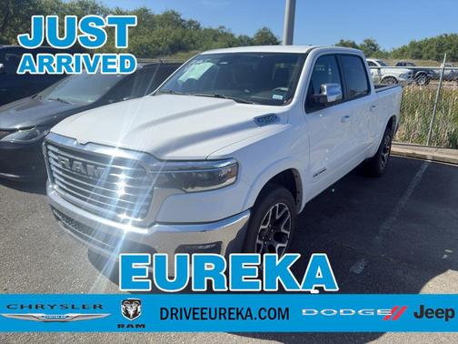 Bright White Clearcoat 2025 RAM 1500 Laramie