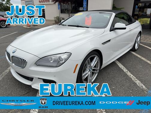 White 2014 BMW 650 650i