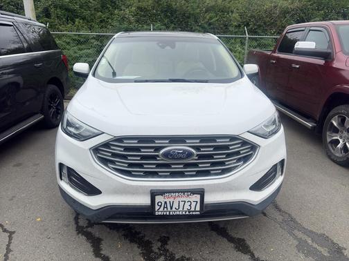 Oxford White 2022 Ford Edge SEL
