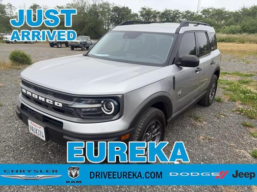 Iconic Silver Metallic 2022 Ford Bronco Sport Big Bend