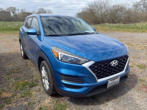 Aqua Blue 2020 Hyundai TUCSON SE