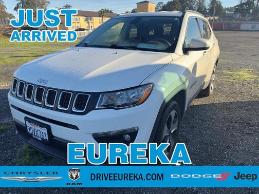 White Clearcoat 2018 Jeep Compass Latitude