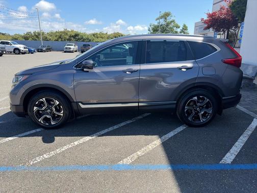 Gray 2018 Honda CR-V Touring