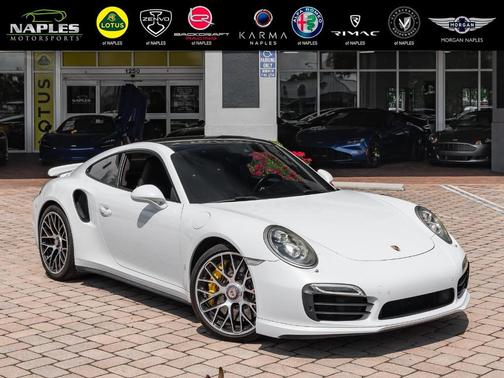 Carrera White Metallic 2015 Porsche 911 Turbo S