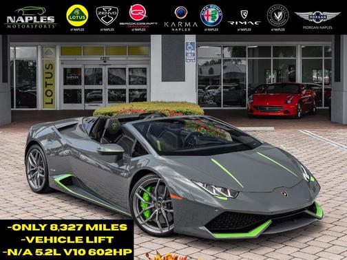 2016 Lamborghini Huracan LP 610-4 Spyder