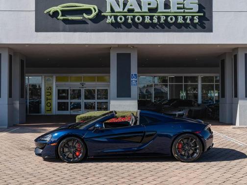 Atlantic Blue 2020 McLaren 570S Spider