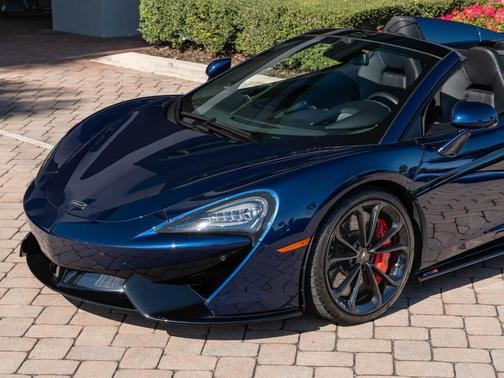 Atlantic Blue 2020 McLaren 570S Spider