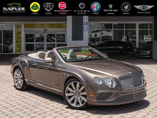 Dark Cashmere Metallic 2016 Bentley Continental GT V8