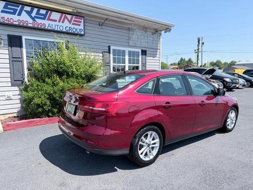 Red 2017 Ford Focus SE