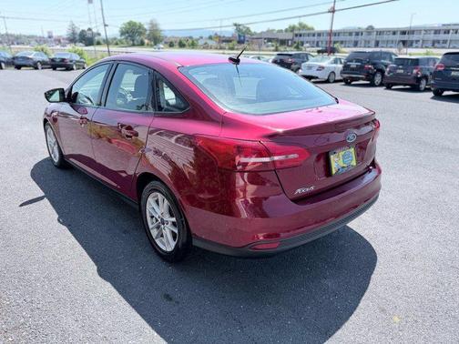 Red 2017 Ford Focus SE