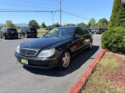 Black 2002 Mercedes-Benz S-Class Base