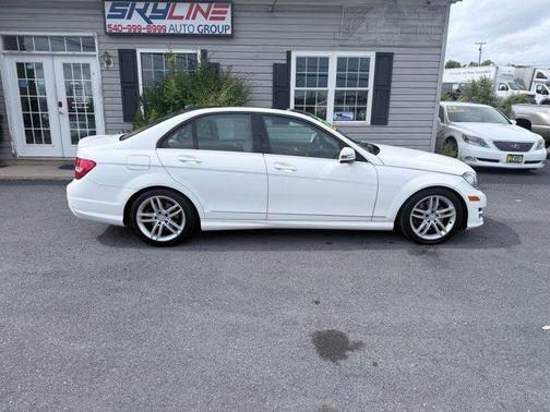White 2013 Mercedes-Benz C-Class C 300 4MATIC