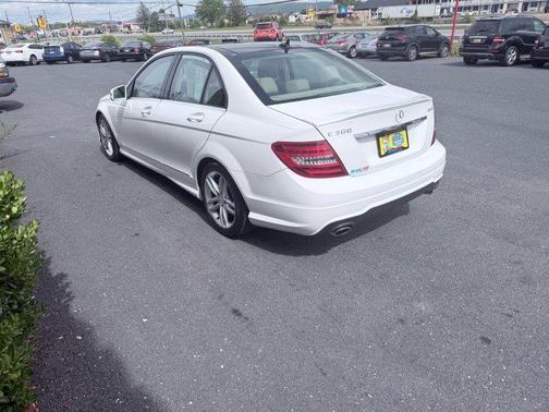 White 2013 Mercedes-Benz C-Class C 300 4MATIC