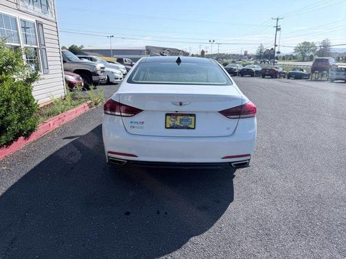 Casablanca White 2016 Hyundai Genesis 3.8