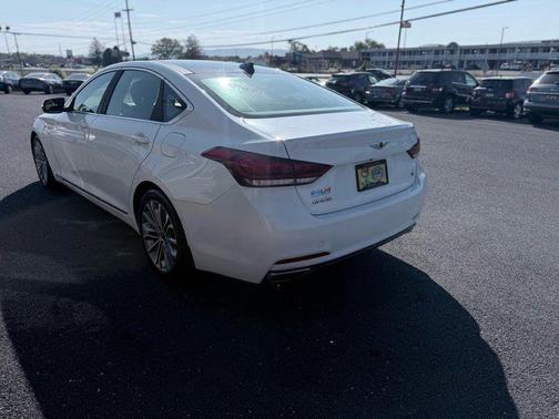 Casablanca White 2016 Hyundai Genesis 3.8