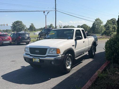 White 2001 Ford Ranger Edge